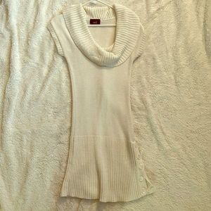 Off white sweater dress